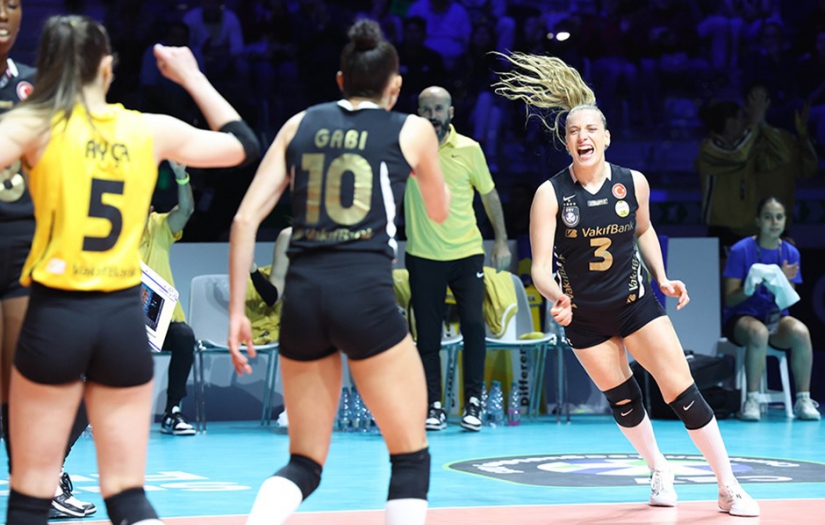 CEV Şampiyonlar Ligi'nde Türk finalini Vakıfbank kazandı