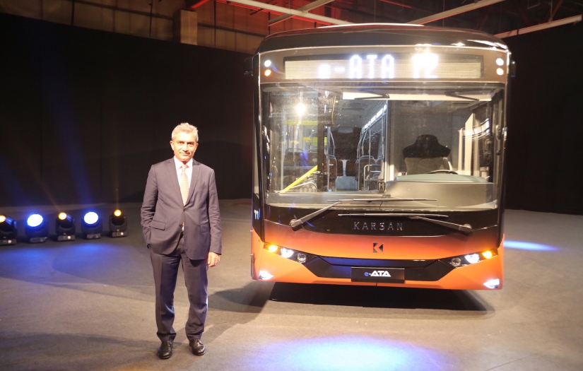 Bursa Karsan’ın 12 Metrelik Elektrikli Otobüsü  e-ATA Romanya Yolcusu!