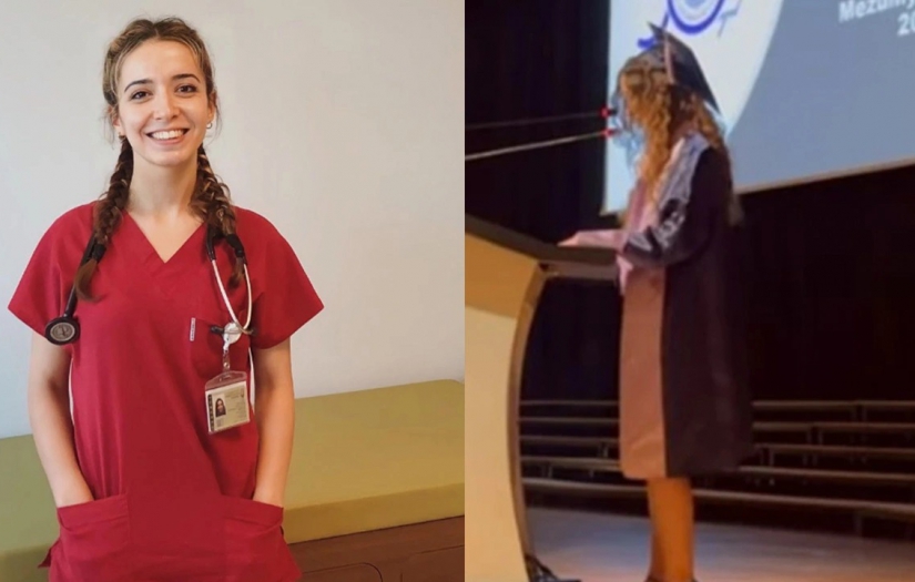 Hekim adayının mezuniyet konuşması törene damga vurdu: Teşekkür etmiyorum!..