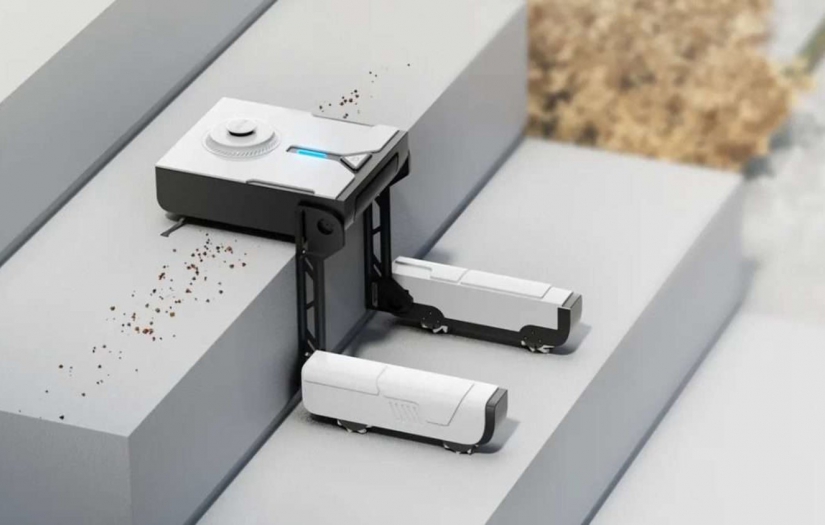 Merdivenlerden çıkabilen ilk robot süpürge tasarlandı