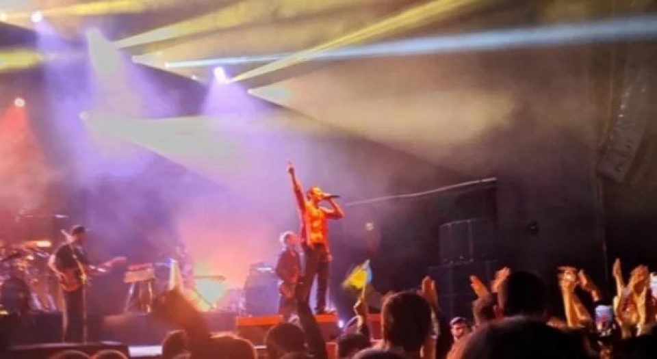 Ukrayna'nın ünlü rock grubu Okean Elzı, İstanbul'da sahne aldı
