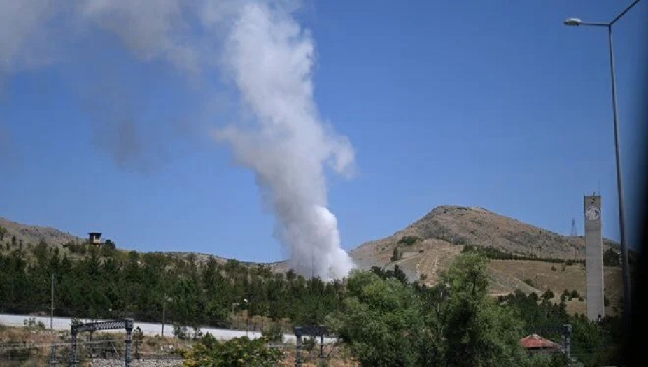 Ankara Kayaş'ta MKE fabrikasında patlama