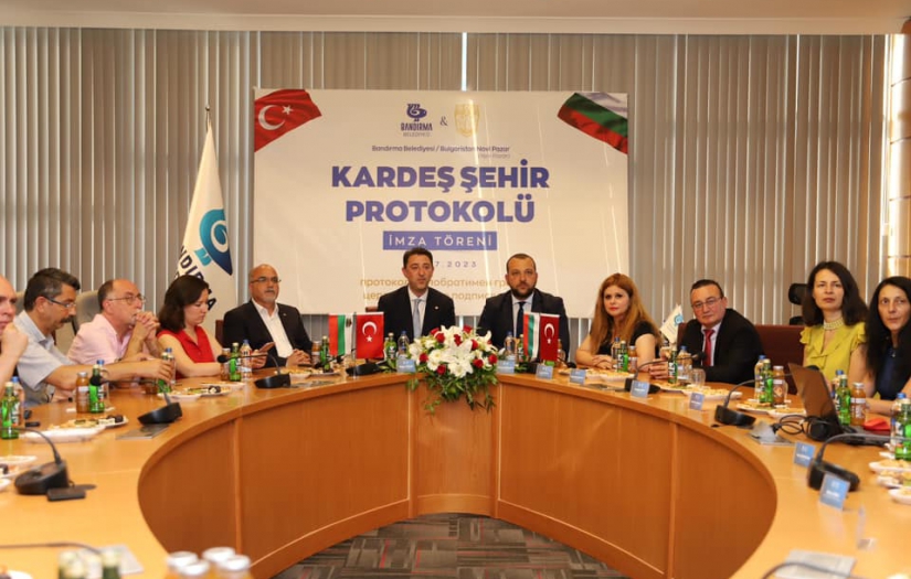 Bandırma ile Bulgaristan’dan Novipazar, Kardeş Şehir oldu