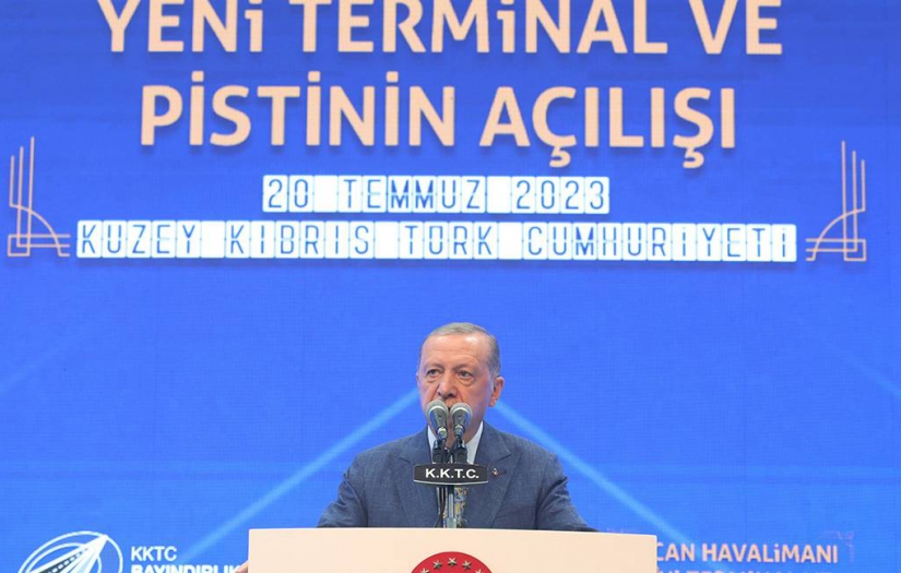 Erdoğan: Uluslararası toplumu KKTC'ye yönelik hukuki temelden yoksun siyasi kısıtlamaları kaldırmaya davet ediyorum