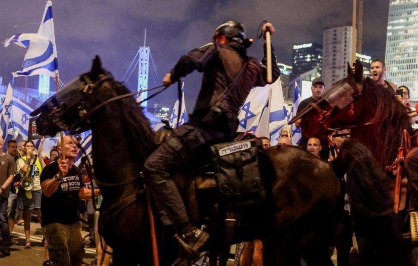 İsrail, sivil itaatsizliğin eşiğinde