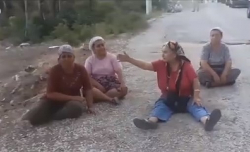 Muğla Akbelen'de kömür maden sahasına karşı köylü direniyor