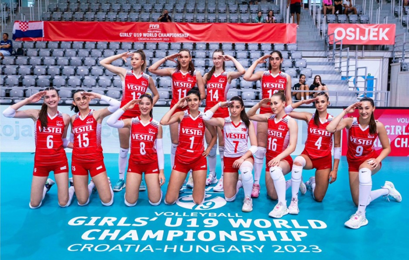 19 Yaş Altı Voleybol Milli Takımı dünya ikinicisi oldu