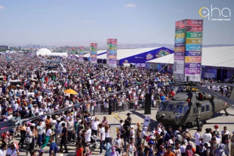 Cumhuriyet'in 100. yılında TEKNOFEST, Başkente ayrı bir heyecan getirdi