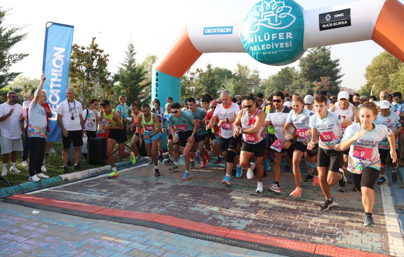 Nilüfer‘de Zafer Bayramı coşkusu sporla buluştu