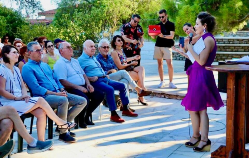 UKKSA, 13. Knidos’un Sır’ı Sanat Festivali'nde Edebiyat ve Şiir’in Ötesi Yaşandı.