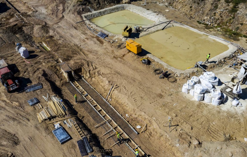 119 Yer altı barajı tamamlandı