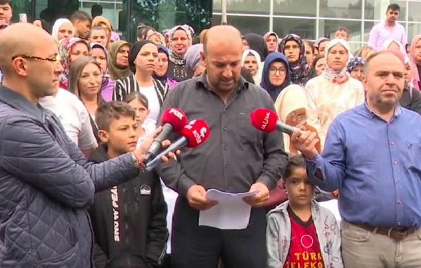 Dört gündür açlık grevinde olan madencilerin aileleri Ankara'da