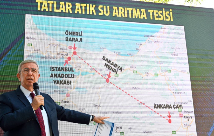 Mansur Yavaş'tan atık su arıtma tesisi isyanı: "Yavaş’ı engelliyorum" adı altında 30 milyon insanın sağlığıyla oynanıyor