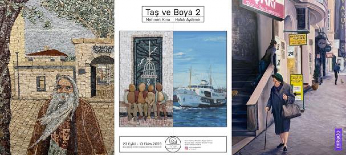 Taş ve Boya Evrim Sanat Galerisi’nde Buluştu