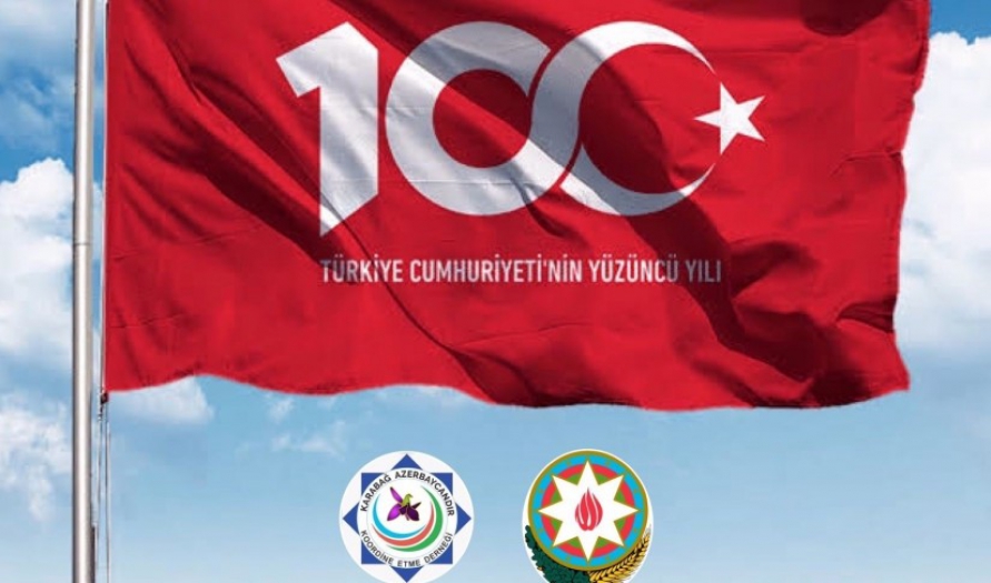 100. Yılın Kutlu Olsun Kardeş Türkiye!
