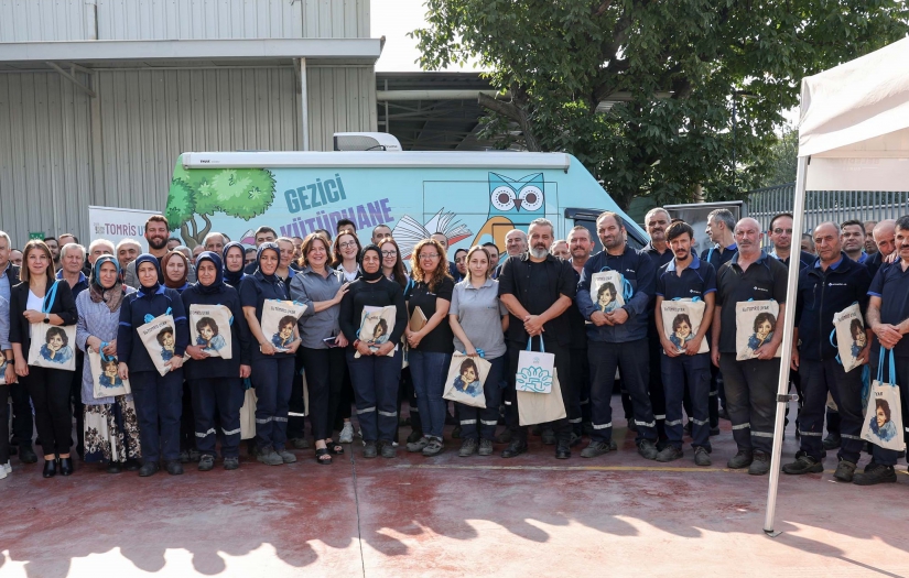 Fabrikada işçilere öykü molası