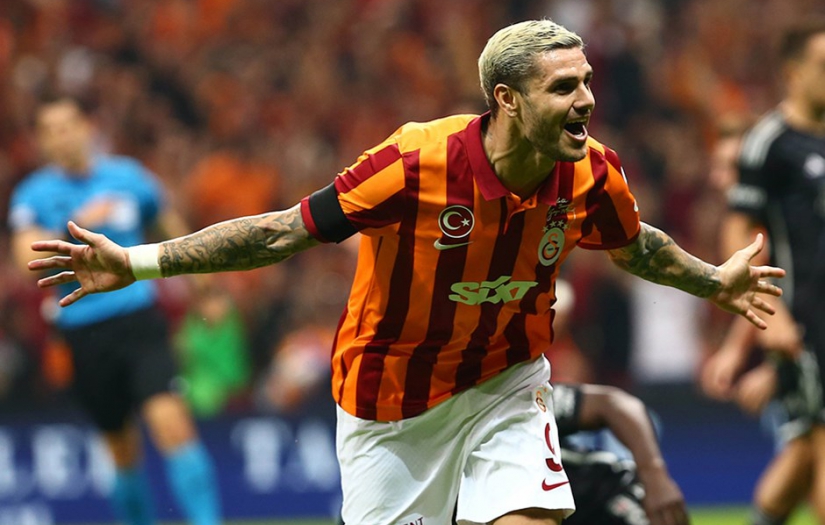 Galatasaray derbiyi Icardi'nin golleriyle kazandı: 2-1