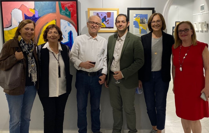 Işıl ve Dünya Dural ile Asimetrik Düşler Sergisi Açıldı.