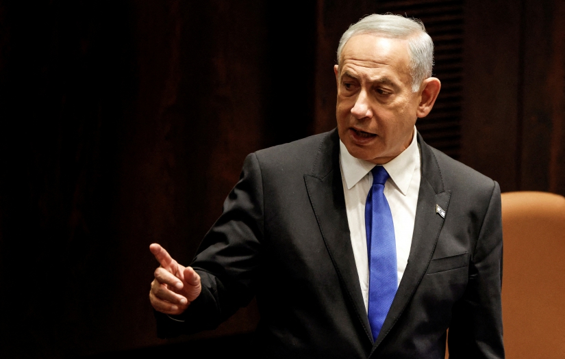 Netanyahu "İntikam" Dedi:  "Tüm gücümüzle saldıracağız, Gazze'yi terk edin"