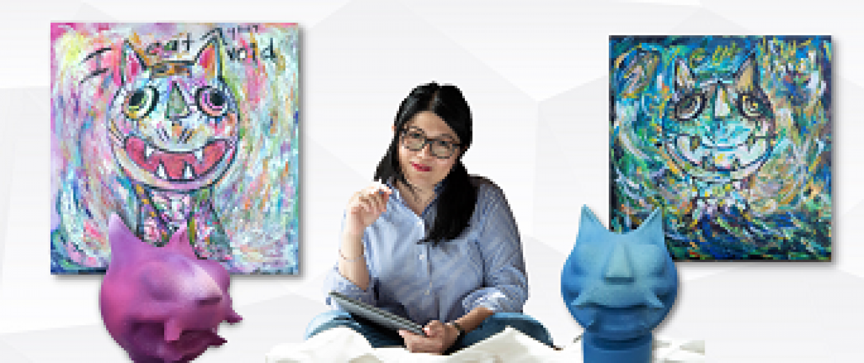 Uzakdoğu'nun popüler kiremit kedisi Hiromita İstanbul'da