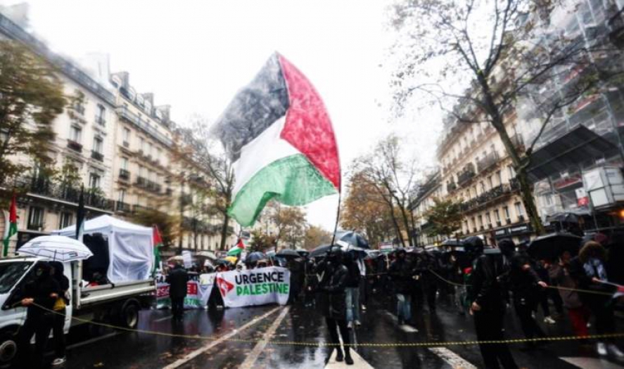 Avrupa’da Filistin’e destek: Binlerce kişi yürüdü