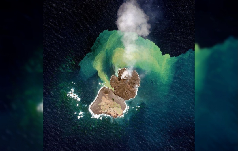 Japonya'da volkanik hareketler sonrasında yeni bir ada doğdu