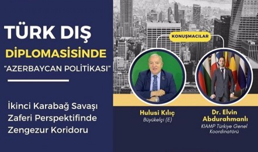 Türk Dış Diplomasisinde Azerbaycan Politikası konulu panele katılabilirsiniz