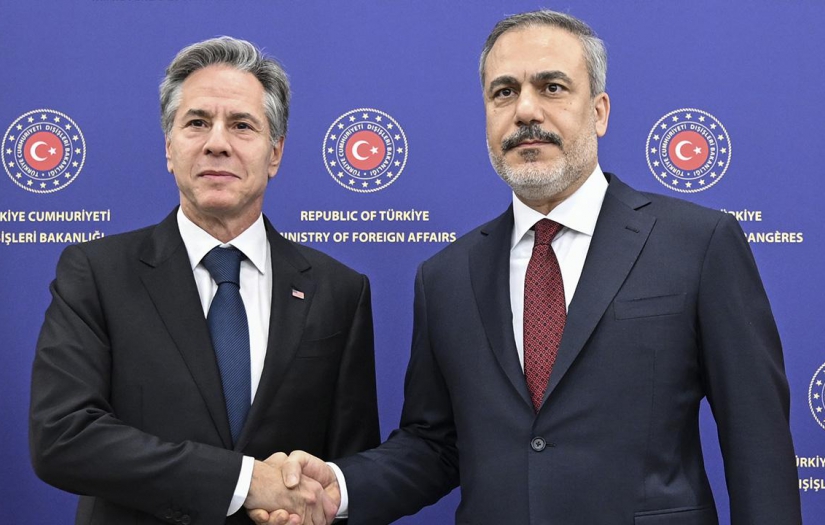 Türkiye'ye gelen ABD Dışişleri Bakanı Antony Blinken, Bakan Fidan ile görüştü