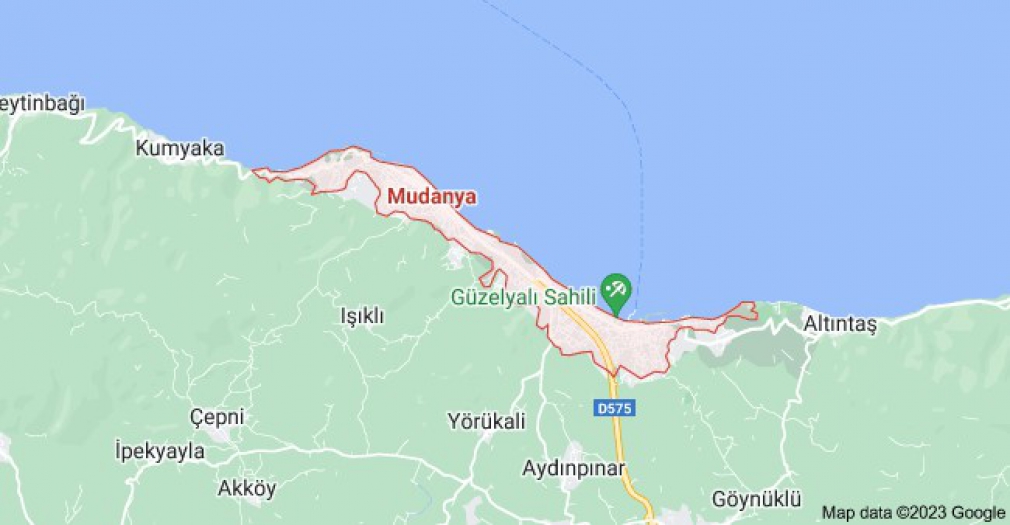 Bursa Mudanya'da 3,7 büyüklüğünde deprem