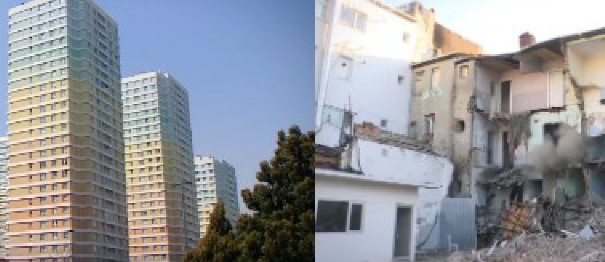 İstanbul'da kentsel dönüşüm çalışmaları devam ediyor