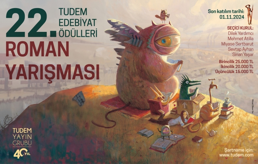 22. Tudem Edebiyat Ödülleri için başvurular açılıyor!