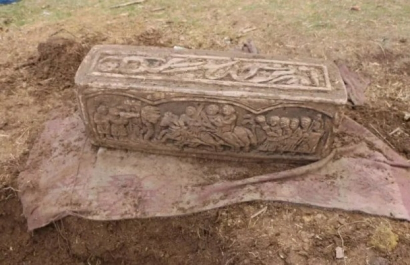 2700 yıllık hazine sandığı bulundu