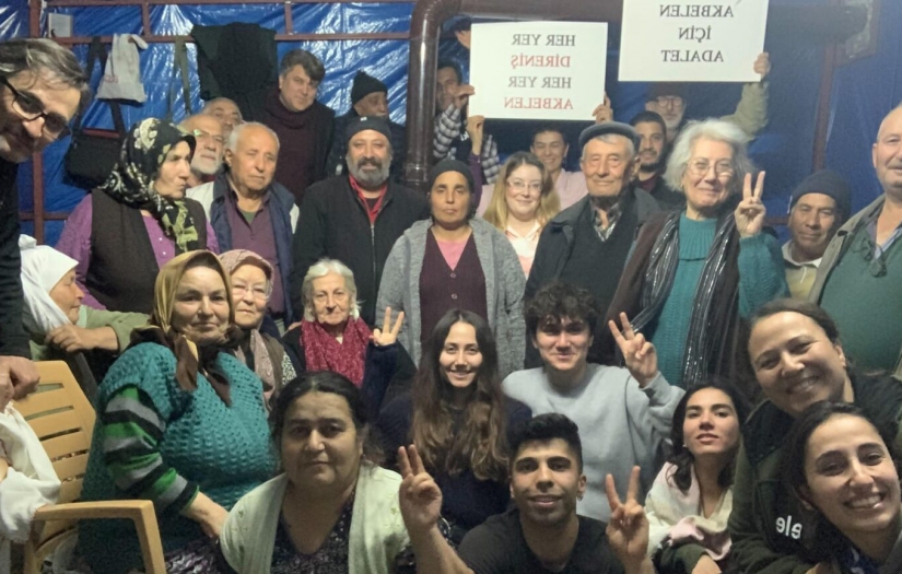 İkizköylülerden yeni yıl mesajı: Akbelen’i madene vermeyeceğiz