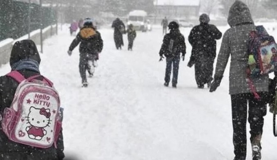 Tekirdağ'da bazı ilçelerde okullar tatil edildi