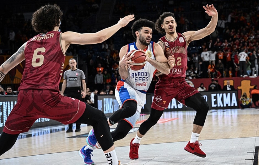 Basketbol Süper Ligi | Galatasaray 92 - 95 Anadolu Efes