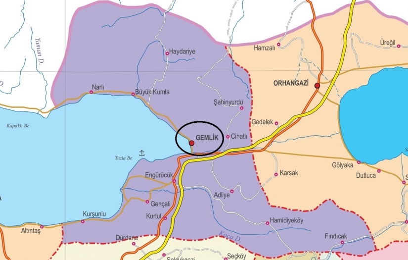 Bursa Gemlik'te 4.1 büyüklüğünde deprem!