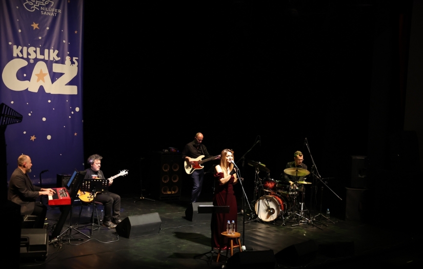 Caz Konserleri’nin açılışını Jülide Özçelik yaptı