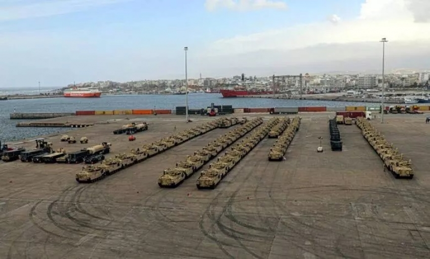 ABD'den Yunanistan Dedeağaç'a dev askeri yığınak!