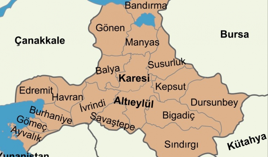 Balıkesir'in Dursunbey ilçesi merkezli 4 büyüklüğünde deprem