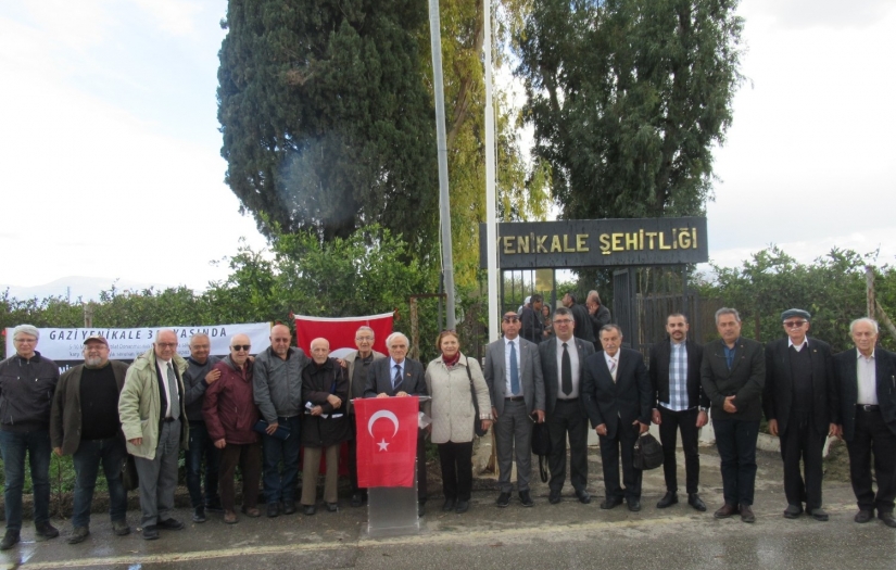 İzmir’in, (tarih kitaplarında bahsedilmeyen) "YENİKALE ŞEHİTLERİ" Törenle Anıldı