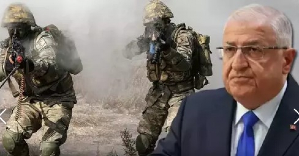 Bakan Güler'den terörle mücadele mesajı: Ayağımızın basmadığı yer kalmayacak