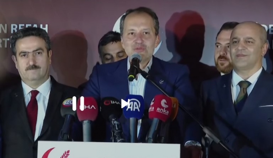 Erbakan: Türkiye'nin üçüncü partisi olduk