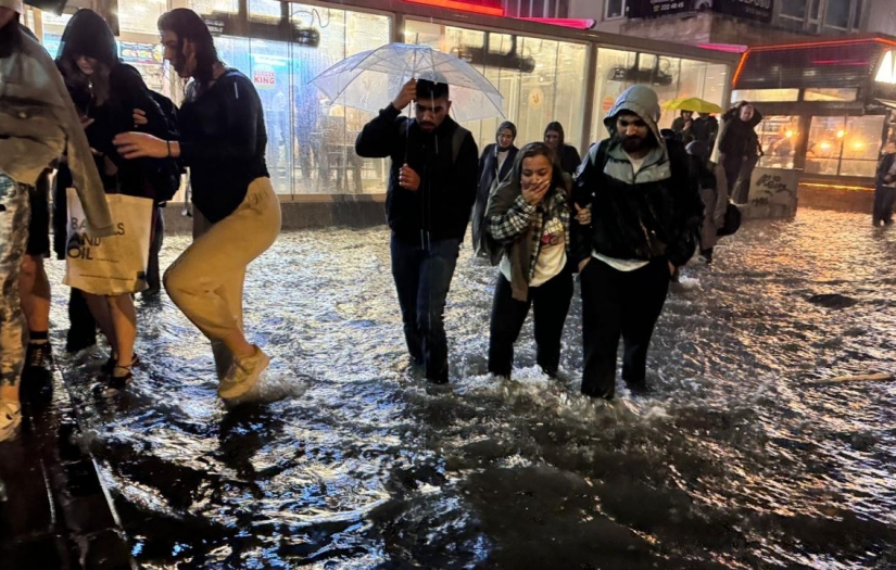 Sağanak yağış Ankara halkını perişan etti