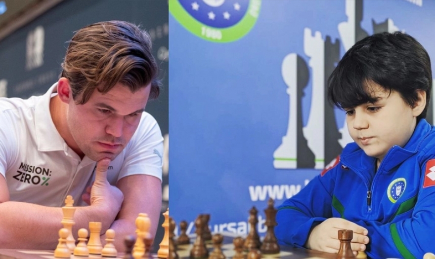 13 Yaşında Türk, Dünyanın en iyi satranç ustası Magnus Carlsen'i mat etti