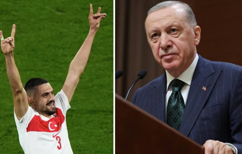 Erdoğan: Merih Demiral heyecanını bu görüntüyle verdi, Bakanlığımız bunların yetkililerini çağırdı, gerekli adımlar da buna göre atılıyor