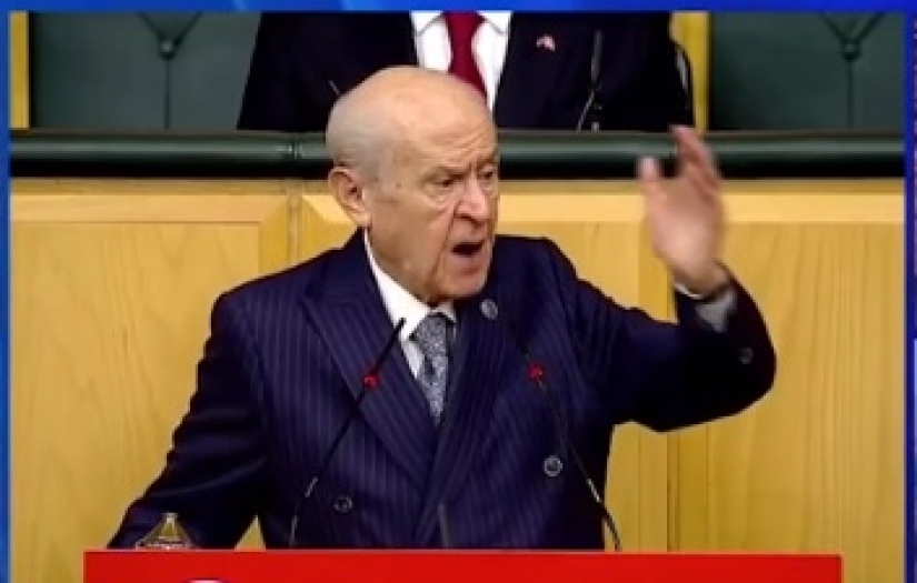Yine bir şok çıkış yapan Bahçeli: "Terörist başının tecridi kaldırılırsa gelsin TBMM'de konuşsun"