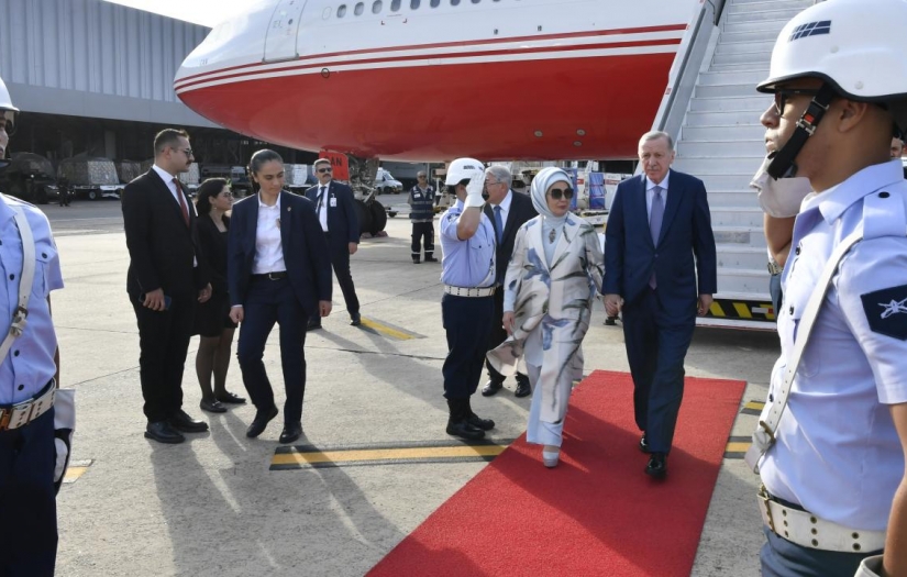 Cumhurbaşkanı Erdoğan G20 Liderler Zirvesi'ne katılmak için Brezilya'ya gitti