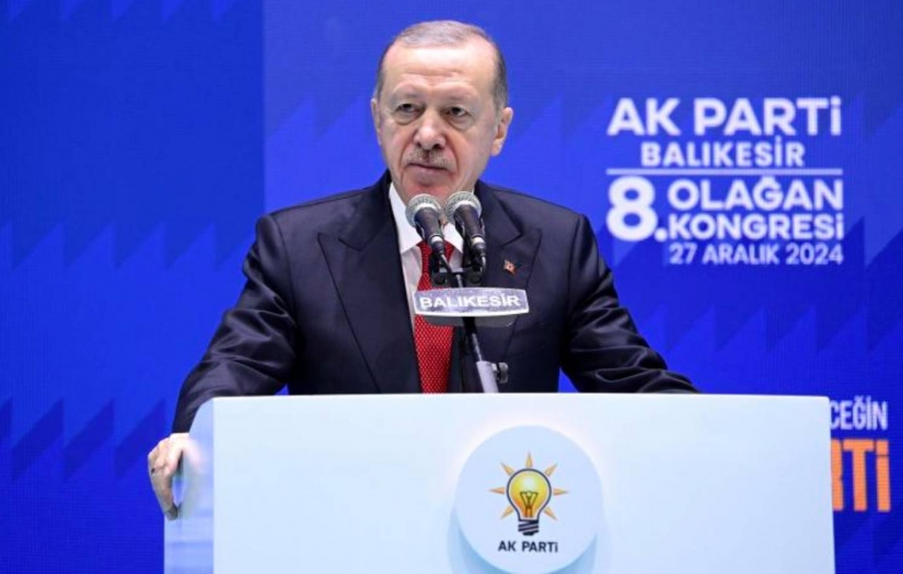 Patlama sonrası Balıkesir'de konuşan Erdoğan 'Sabır ve tevekkül' dedi