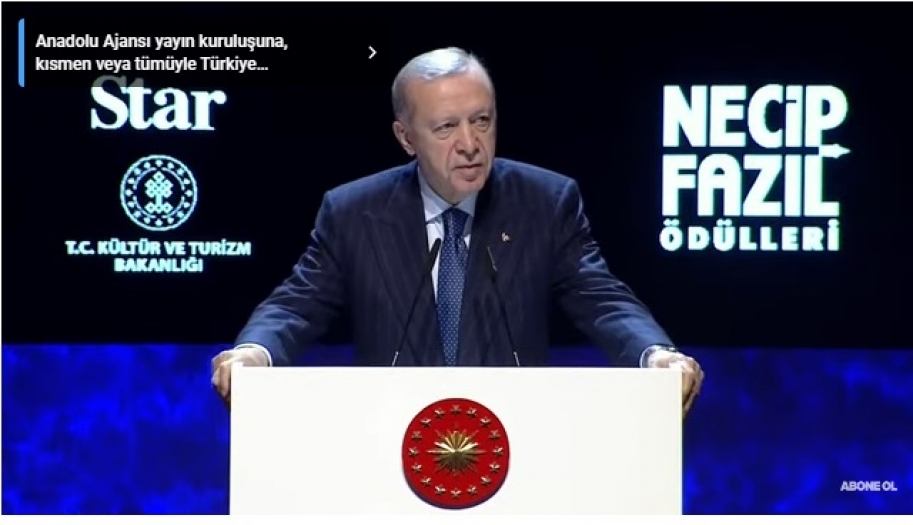 Cumhurbaşkanı Erdoğan: Necip Fazıl "Ayasofya bir gün açılacak" demişti, gerçekleştirdik
