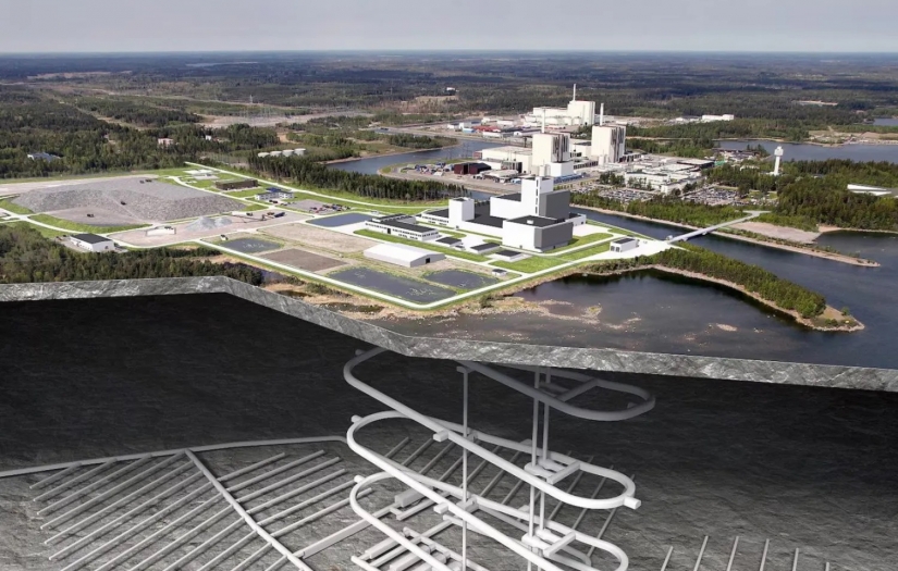 Nükleer atıkları 100 bin yıl boyunca depolayacak tesis kuruluyor